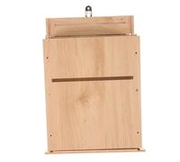 DINHEAROM Wooden Bat Habitat for Outdoor Garden Courtyard Handmade Bat Shelter for Decor for Outdoors
