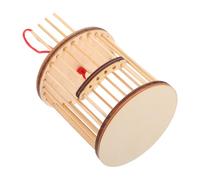 DINHEAROM Wooden Grasshopper Cage Butterflies Cage Easy to Carry Convenient to Store Small Pets Habitat for Boys and Girls Outdoor Exploration