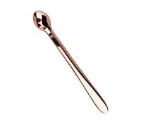 DINHEAROM Zinc Alloy Eye Cream Spoon for Eye Fatigue Relief Handy Massage Tool for Dark Circles Puffiness Durable Beauty Applicator for Skin Care Treatments Rose Golden Design