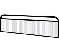Dining Area Dividers, Decorative Glass Partitions for Restaurants, Countertop Ironwork, Desk Divider, Ideal for Home & Office Space Management