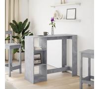 Dining Bar Coffee Kitchen Island Table Open Storage Compartments Living Room