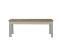 Core Products Linea Bench for 1500mm Table Grey, Brown
