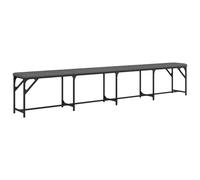 (light grey, 248 x 32 x 45 cm) vidaXL Dining Bench Hallway Bench Dining Room Bench Seat Steel and Fabric