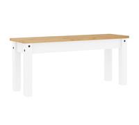 Dining Bench Panama Solid Wood Pine Dining Room Bench vidaXL