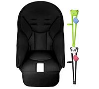 Dining Chair Cover Unit-PU Leather Foam Pad, Removable Dining Seat Cushion Insert, Hygienic Surfaces Spill Barrier Layer, Water Resistant Wipe Clean Seats Shells | Seat Pad System Child & Carer Use