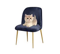 Dining Chair Covers Set Of 4/6/2 Black Stretch Shell Backrest Chair Cover Stretch Armless Modern Seat Cover Washable niture Protector For Dining Room Office (Color : G, Size : 6pcs)