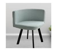 Dining Chair Covers Set of 4, Stretch Slipcovers for Armless Accent Chairs, Curved Back Protector for Kitchen and Living Room Furniture