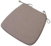 Dining Chair Cushions, Kitchen Chair Cushions, With Tie-Downs, Suitable For The Office, With Washable And Removable Seat Cover,Light Brown,1 Set