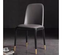 Dining Chair, Mid-Century Modern Accent Armchair, Upholstered Sofa with Solid Wood Frame for Living Room and Study