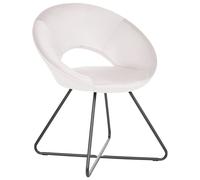 Dining Chair RACHEL Velvet Off-White