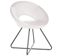 Dining Chair RACHEL Velvet Off-White