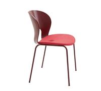 Ø Dining Chair Upholstered Bordeaux Pang/Red