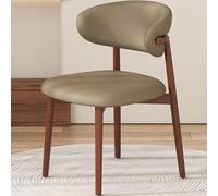 Dining Chairs, Mid Century Modern Dining Chairs High Resilience Comfortable and Soft Upholstered Seat Minimalist Vintage Style Arms Chair for Dining Room/bedroom/living Room/balcony/hotel/cafe