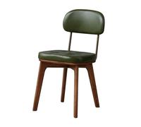 Dining Chairs, Modern Upholstered Leather Guest Chairs for Reception and Dining Room, Sturdy Wooden Frame, Comfortable and Elegant Design
