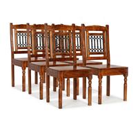 Dining Chairs Office Dining Room Seat Kitchen Dinner Chair Solid Wood vidaXL