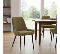 Dining Chairs Oscar Olive Green 2pcs