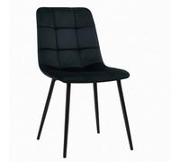 Dining Chairs Set Of 2 Black Tufted Chairs Velvet Chairs Seats Kosy Koala