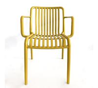 Dining Chairs with Armrests and Retro Hollow Backrest, Versatile Seating for Dining Rooms, Living Rooms, Bedrooms, Kitchens, and Lounges