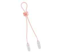 Dining Clothing Protector Napkin Holder Baby Napkin Clips Bib Holder Clip Silicone Lanyard Adjustable Towel Neck Strap Silicone Bib Clip