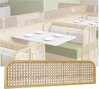 Dining Partition Divider,Rattan Weaving Room Dividers for Dining Areas | Decorative Restaurant Partitions | Stylish Privacy Screens | Eco-Friendly, Modern Design
