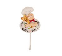 Dining Purse Hooks Cartoon Chef Shaped Sticky Wall Mounted Cute Door-Kitchen Hanger Utilities Hook for- Towel Adhesive for Oven