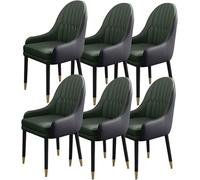 Dining Room Chairs Set with Anti-Skid Wooden Legs - Multipurpose Kitchen and Reception Seating - Easy Assembly