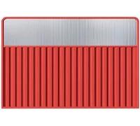 Dining Room Partition With Translucent Glass, Dining Room Privacy Screen Tabletop Privacy Partition For Stylish Tabletop Restaurant Bar Decoration(Red,100x140cm)