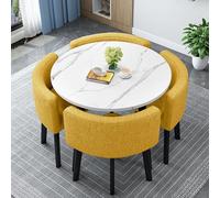 Dining Room Table And Chairs Set for 4 Round Furniture Conference Room Table Multifunctional Office Reception Room Club Table Business Negotiation Table And Chair,J,80cm/31.5in