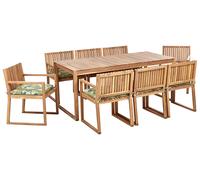 Dining Set 8 Seater Wood Green SASSARI II