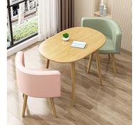 Dining Set for 2, Modern Oval Table with Chairs, Perfect for Small Spaces, Ideal for Dining Room or Kitchen, Stylish and Functional Design