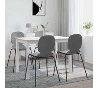 Dining Table 114X71X75 Cm Solid Rubber Wood