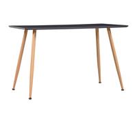 Dining Table 120cm MDF Kitchen Dinner Room Desk Stand Multi Colours vidaXL