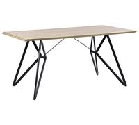 Dining Table 160 x 90 cm Light Wood BUSCOT