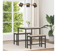 vidaXL Dining Tables 70 x 70 x 75 cm METAL