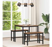 vidaXL Dining Tables 80 x 80 x 75 cm METAL