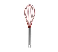 Dining Table Accessories Manual Silicone Egg Beater Mixer Kitchen Pastry Tools Cake Baking Utensils For Kitchen Dining Table Decoration(Rosso,12inch)
