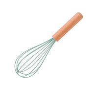 Dining Table Accessories Silicone Egg Beater Manual Handheld Wooden Handle Cooking Classic Balloon For Kitchen Dining Table Decoration(Grün)