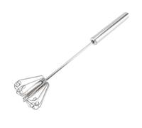 Dining Table Accessories Stainless Steel Hand-push Egg Beater For Beating Eggs And Stirring Liquids For Kitchen Dining Table Decoration(29.5x6cm)