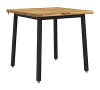 Dining Table Adjustable Solid Acacia Wood Modern Indoor Rectangular vidaXL
