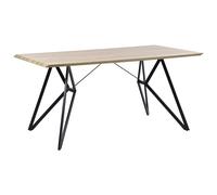 Dining Table 160 x 90 cm Light Wood BUSCOT