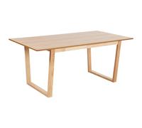 Dining Table CAMDEN Light Ash Wood 180 cm 95 cm