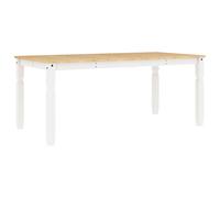 Dining Table Corona Solid Wood Pine Kitchen Table Dinner Table vidaXL