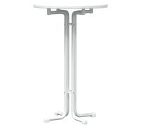 (white, 70 x 110 cm) vidaXL Dining Table Dining Room Kitchen Dinner Table Engineered Wood and Steel
