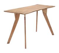 vidaXL Solid Acacia Wood Dining Table 120cm Home Kitchen Stand Desk Furniture