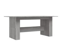 (grey sonoma) vidaXL Dining Table Kitchen Dinner Table Dining Room Table Engineered Wood