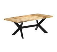 Vidaxl Dining Table 200X100X75 Cm Solid Mango Wood