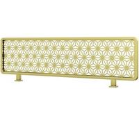 Dining Table Divider Privacy Screen Panel, Hollow Design, 3 Pieces, Elegant Restaurant Bar Decoration