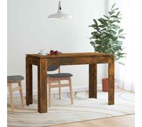 Dining Table White 120x60x76 cm Engineered Wood