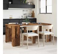 Dining Table Extendable 180-60cm Engineered Wood Old Wood Modern Rectangular Ext