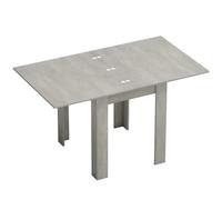 Homcom Folding Dining Table For 4-6, Drop Leaf Table For Small Spaces, Grey